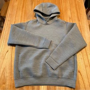 Uniqlo Neoprene Hoodie Grey Medium Comfortable casual fit